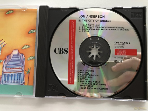 Jon Anderson: In The City Of Angels [CD]