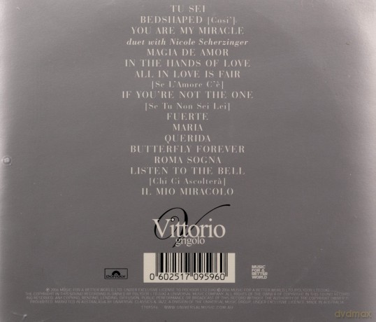 Vittorio Grigolo: In the Hands of Love [CD]