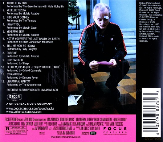 Broken Flowers soundtrack [CD]