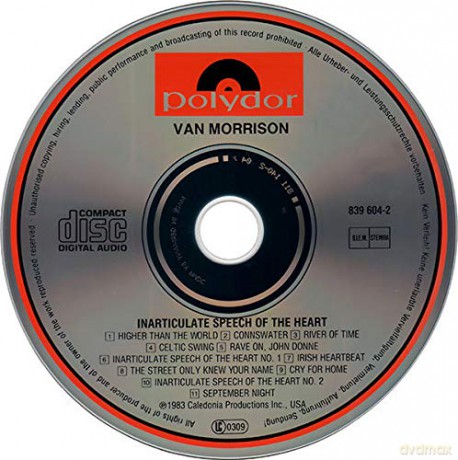 Van Morrison: Inarticulate Speech of the Heart [CD]