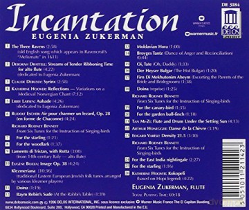 Eugenia Zukerman: Incantation [CD]