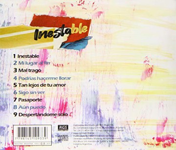 Gata De Noche: Inestable [CD]