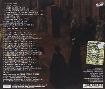 Fiorenzo Carpi: Infanzia Vocazione E Prime Esperienze [CD]