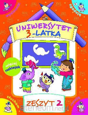 Uniwersytet 3-latka. Zeszyt 2 [KSIĄŻKA]