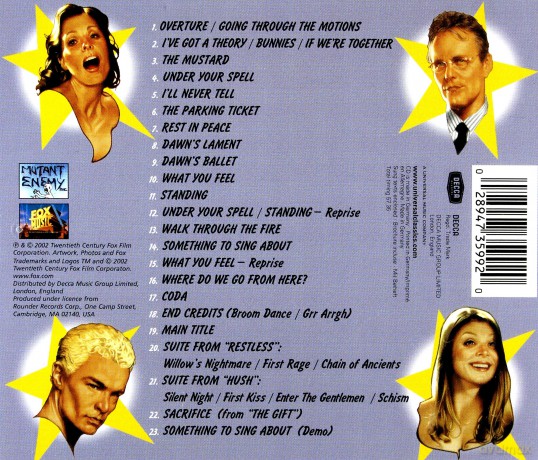 Buffy The Vampire Slayer soundtrack (Buffy Postrach Wampirów) [CD]