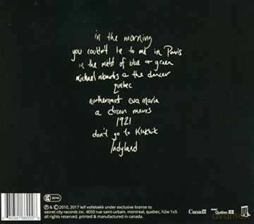 Leif Vollebekk: Inland [CD]