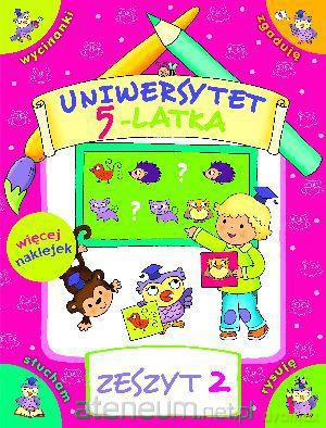 Uniwersytet 5-latka. Zeszyt 2 [KSIĄŻKA]