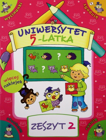 Uniwersytet 5-latka. Zeszyt 2 [KSIĄŻKA]