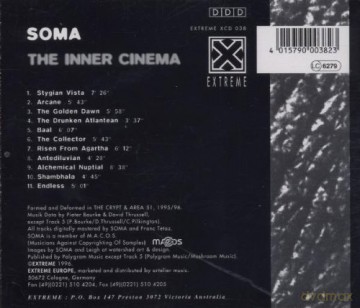 Soma: Inner Cinema [CD]