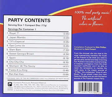 Tito Puente: Instant Party [CD]