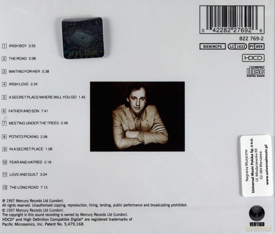 Cal soundtrack (Mark Knopfler) [CD]