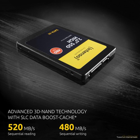 Intenso: Intenso 3813430 Ssd Da 120gb, Nero [CD]