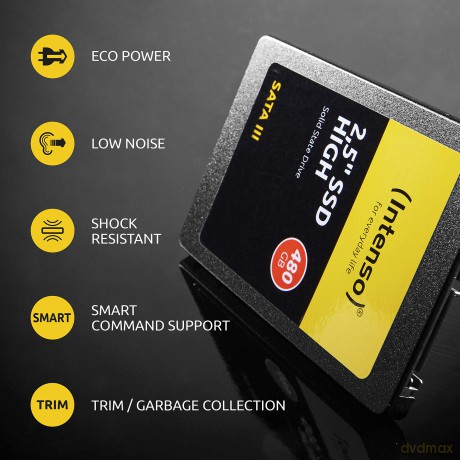Intenso: Intenso 3813430 Ssd Da 120gb, Nero [CD]