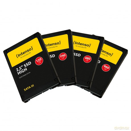 Intenso: Intenso 3813430 Ssd Da 120gb, Nero [CD]