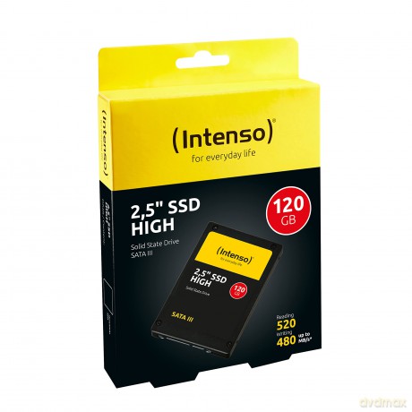 Intenso: Intenso 3813430 Ssd Da 120gb, Nero [CD]