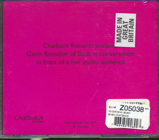 Bush: Interview Sessions [CD]