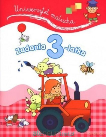 Uniwersytet malucha. Zadania 3-latka. [KSIĄŻKA]