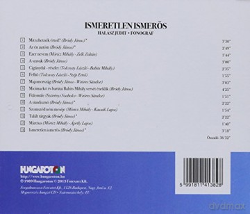 Halasz Judit: Ismeretlen Ismeros [CD]