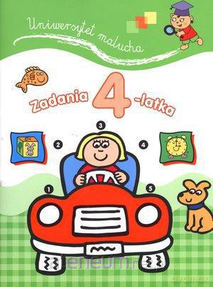 Uniwersytet malucha. Zadania 4-latka [KSIĄŻKA]