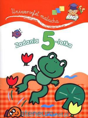 Uniwersytet malucha. Zadania 5-latka [KSIĄŻKA]