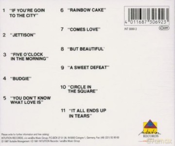 Vince Jones: It All Ends Up In Tears [CD]