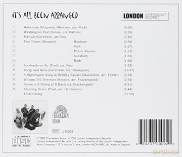 Chameleon Brass: it's All Been Arranged [CD]