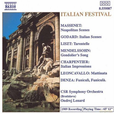 Ondrej Lenard: Italian Festival [CD]