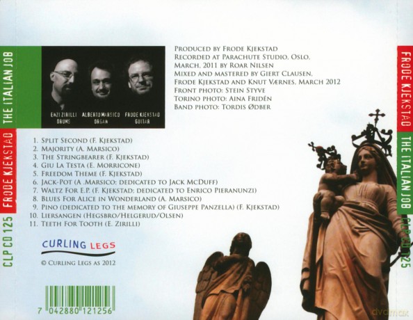 Frode Kjekstad: Italian Job [CD]
