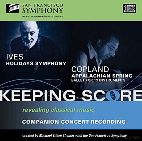 Tilson Thomas: Ives: Holidays Symphony/copland Appalachian Spring [CD]
