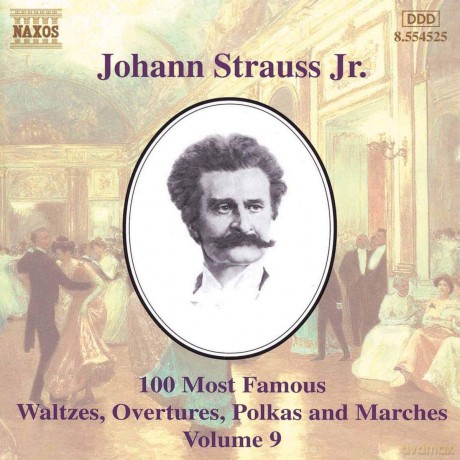 J Strauss: 100 Most Famous Works, vol.9 [CD]