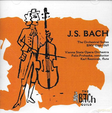 Bach (Passionato): J. S. Bach: The Orchestral Suites Bmv 1066-1069 [CD]