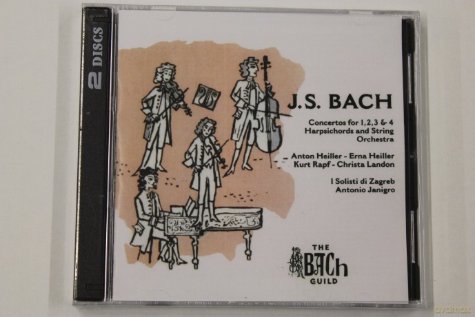 Heiller Anton: J.s. Bach: Harpsichord Concertos, Bwv1052, 1056, 1060-65 [2CD]