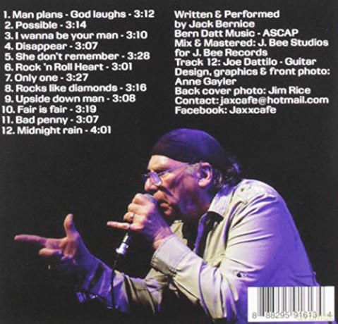 Jaxx Cafe Table For One: Jack Bernice [CD]