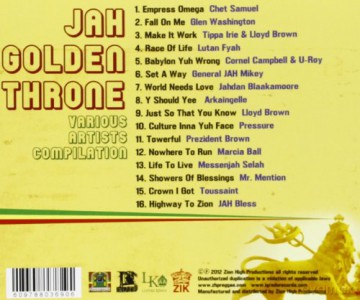 Jah Golden Throne [CD]
