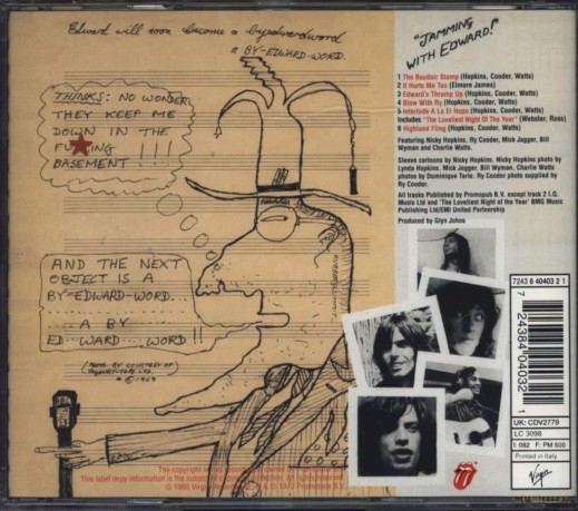 Rolling Stones: Jamming With Edward [CD]