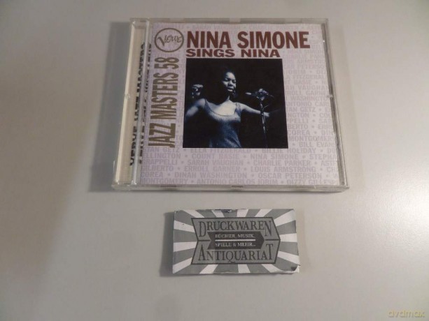 Nina Simone: Jazz Masters 58: Sings Nina Simone [CD]