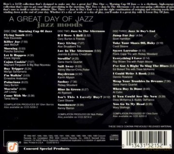 Jazz Moods: Great Day of Jazz [3CD]