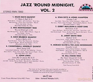 Jazz Round Midnight Vol.2 [CD]