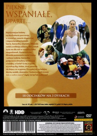 Seks w wielkim mieście sezon 4 [3DVD]