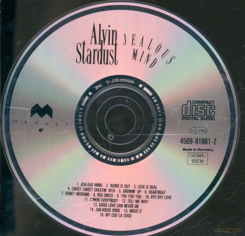 Alvin Stardust: Jealous Mind: 16 Classic Tracks [CD]
