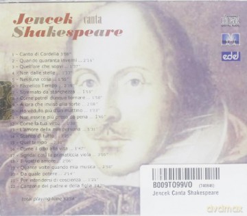 Anna Jencek: Jencek Canta Shakespeare [CD]