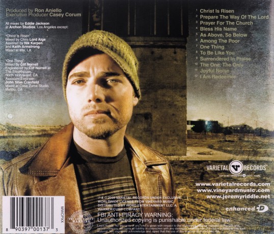 The Now And Not Yet: Jeremy Riddle [CD]