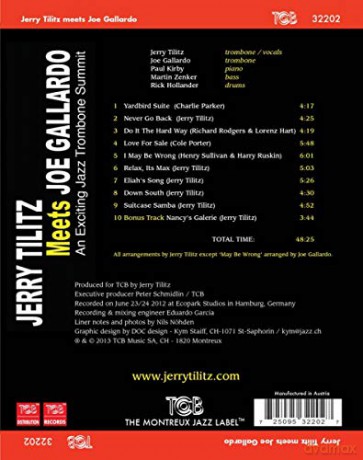 Jerry Tilitz: Jerry Tilitz Meets Joe Gallardo [CD]