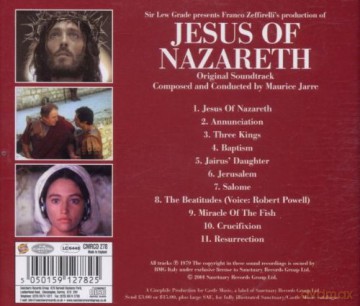 Jesus of Nazareth: An Original Soundtrack Recording [CD]
