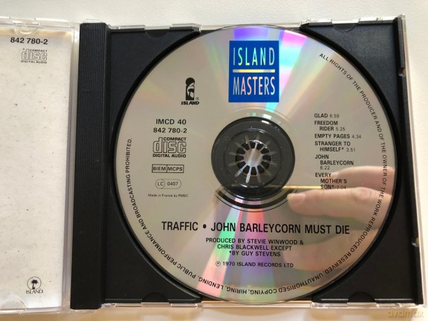 Traffic: John Barleycorn Must Die [CD]