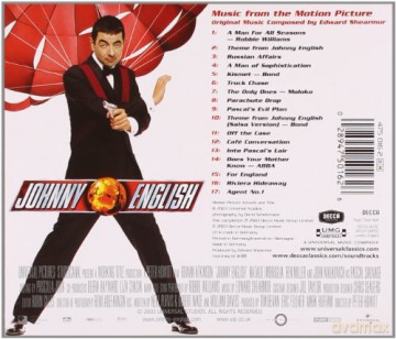 Edward Shearmur: Johnny English - Original Motion Picture Soundtrack [CD]