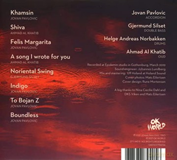 Johan Pavlovic Trio: Jovan Pavlovic Trio-Bone Fire [CD]