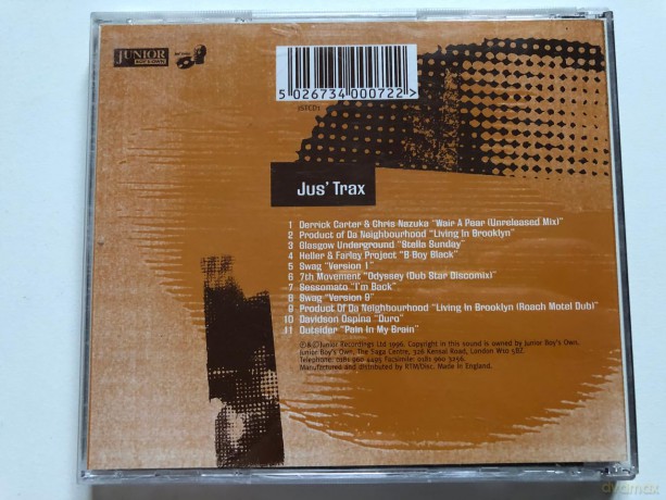Jus Trax [CD]