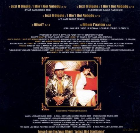 Lou Bega: Just A Gigolo [CD]
