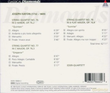 Josef Haydn: Kaiserquartett [CD]